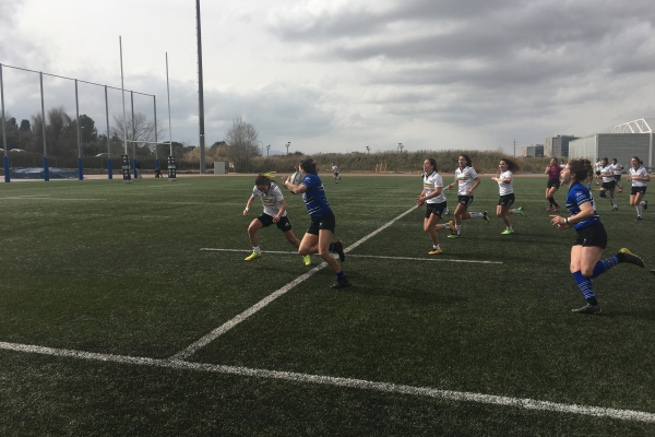 Nova victòria del Club de Rugby Sant Cugat, que supera el XV Hortaleza RC i segueix líder de la Divisió d'Honor B Femenina