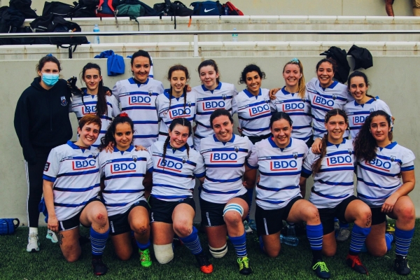Debut histórico en partido oficial del sénior B femenino del Club de Rugby Sant Cugat, que recibe a l Garrotxa-Banyoles