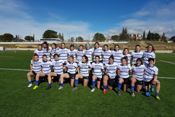El Club de Rugby Sant Cugat guanya per primer cop la lliga regular de la Divisió d'Honor B Femenina i jugarà el play-off d'ascens