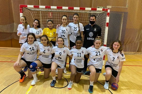El cadet A femení del Club Handbol Sant Cugat vol fer història i classificar-se per jugar la Fase de Sector del Campionat d'Espanya
