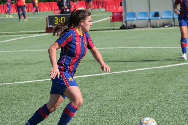Adriana Ranera, formada al Junior FC i ara al FC Barcelona, convocada per primera vegada amb la selecció espanyola sub-17 femenina de futbol