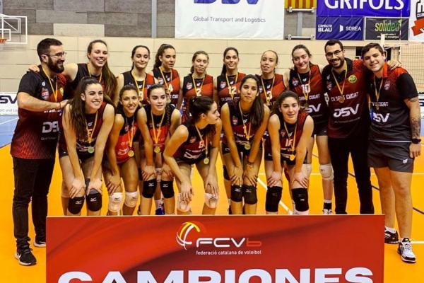 El juvenil A del DSV Club Voleibol Sant Cugat guanya la Fase Classificatòria pel Campionat d'Espanya