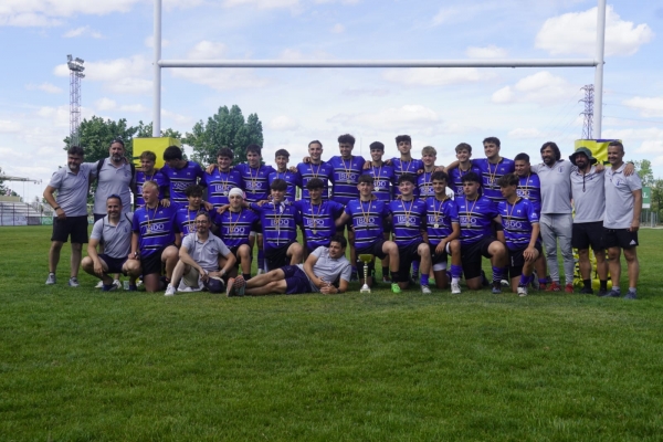 Los equipos sub-16 y sub-18 del Club de Rugby Sant Cugat, campeón i subcampeón de España de Clubes