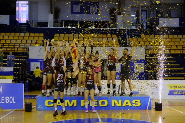 Tercer títol consecutiu del DSV Club Voleibol Sant Cugat en el Campionat d'Espanya Cadet Femení
