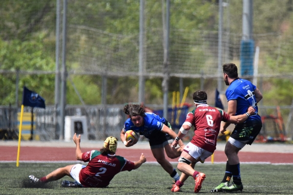 El Club de Rugby Sant Cugat inicia la División de Honor B con una derrota ante el Fénix Rugby Zaragoza