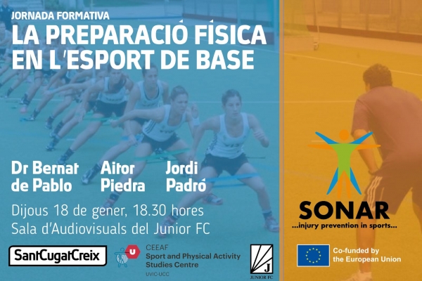 SantCugatCreix convoca la jornada técnica 'La Preparación Física en el Deporte de Base', el 18 de enero en el Junior FC