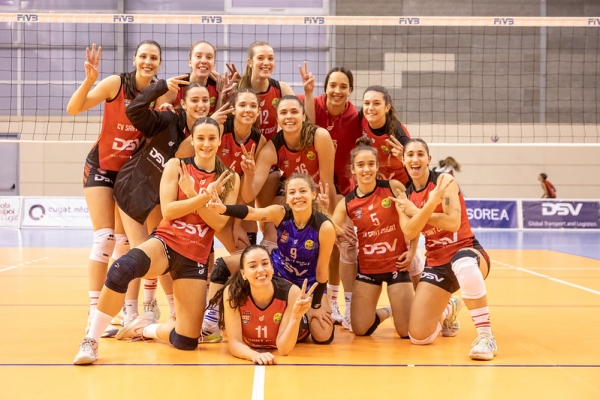 El DSV Club Voleibol Sant Cugat se enfrenta al Ocisa Haro Rioja Voley en los cuartos de final de la 49ª Copa de la Reina Iberdrola