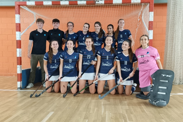 El equipo juvenil A femenino del Junior FC se adjudica el Campeonato de Cataluña de Clubs de hockey sala
