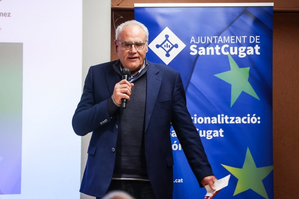 SantCugatCreix participa en una mesa redonda en el acto de presentación de las líneas estratégicas de internacionalización del Ayuntamiento de Sant Cugat